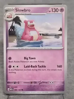 Slowbro 80/165 Uncommon | 151 | Pokemon Card - Image 1