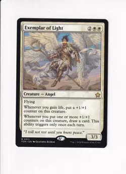 MAGIC THE GATHERING MTG FOUNDATIONS EXEMPLAR OF LIGHT (#2) (LETD) - Image 1