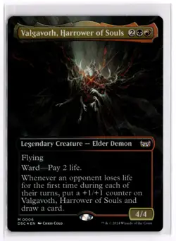 Valgavoth, Harrower of Souls Foil Duskmourn 6 LP x1 MTG Magic: the Gathering - Image 1