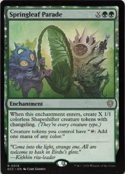 Springleaf Parade R Commander: Lorwyn Eclipsed 19 NM MTG - Image 1