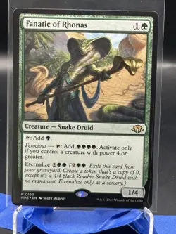 Fanatic of Rhonas Modern Horizons 3 Regular R 0152 MTG Magic the Gathering - Image 1