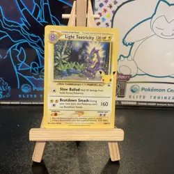 Pokemon TCG Light Toxtricity SWSH137 Celebrations Promo Card - Image 1