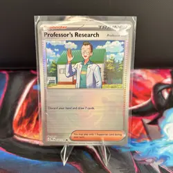 Pokemon Card - Professor’s Research Pokeball 123/131 - Prismatic Evolutions - Image 1