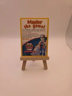 Pokemon Master The Game Promo Card Vintage Trading Card Game League MP - Image 1