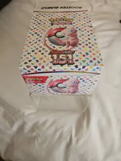 2023 Pokemon Scarlet & Violet 151 Factory Sealed Booster Bundle Display Box - Image 3