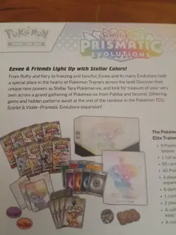 Pokemon Prismatic Evolutions ETB Elite Trainer Box Factory Sealed Dollar General - Image 3