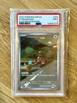 Kangaskhan Illustration Rare PSA 9 204/182 Destined Rivals Pokemon TCG - Image 1