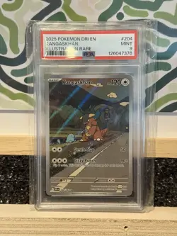 Kangaskhan Illustration Rare PSA 9 204/182 Destined Rivals Pokemon TCG - Image 2