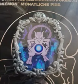 Mewtwo Pokemon Center Legendary Moments Monthly Pins Pin 1 of 12 - IN HAND NOW - Image 2