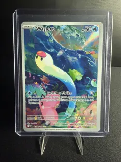 Wiglett Scarlet and Violet Base Set Pokemon TCG Card 206/198 NM Condition - Image 1