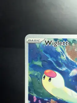 Wiglett Scarlet and Violet Base Set Pokemon TCG Card 206/198 NM Condition - Image 4