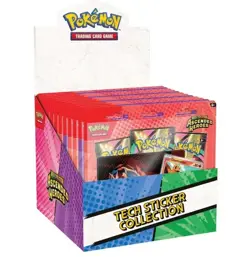 Pokemon Ascended Heroes Tech Sticker Collection CASE (12 Boxes) **PRESALE** - Image 1