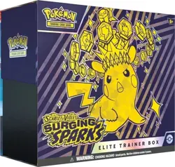 Pokemon SV08 SV Surging Sparks Elite Trainer Box Factory Sealed Case Of 10 Boxes - Image 1