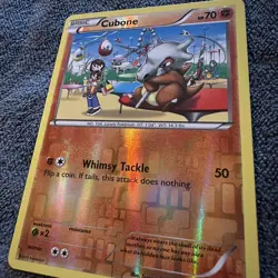Cubone 77/162 Reverse Holofoil XY BREAKthrough Pokemon TCG Card Common NM - Image 3