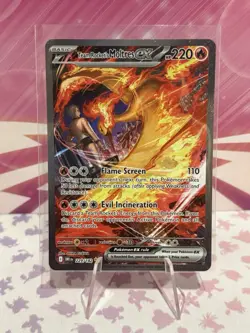 Pokemon TCG Destined Rivals: Team Rocket’s Moltres ex 229/182 SIR Card - NM - Image 1