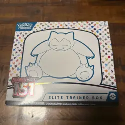 Pokemon TCG: S & V Pokemon 151 Elite Trainer Box ETB New Factory Sealed # 4 820650853159 - Image 1