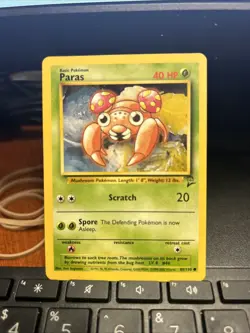 Pokemon TCG Paras Base Set 2 85/130 Regular Unlimited Common - Image 1