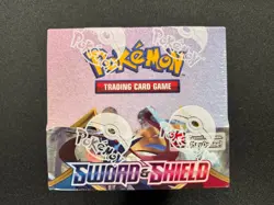 Pokemon TCG Sword and Shield BASE SET Booster Box Factory Sealed - CLEAN - Image 1