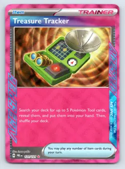 Treasure Tracker ACE SPEC Rare SV: Prismatic Evolutions 131/131 NM - Pokemon TCG - Image 1