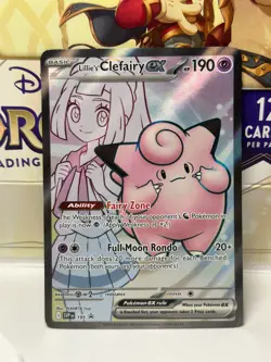 Lillie's Clefairy ex - Ultra Rare SV09: Journey Together 173/159 - Pokemon TCG - Image 1