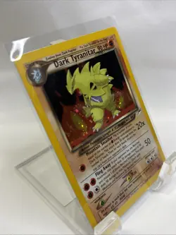 Pokemon Dark Tyranitar Neo Destiny 11/105 Rare English Vintage Card 1995-2000 - Image 2