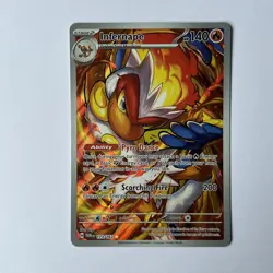 Infernape 173/167 Illustration Rare Twilight Masquerade Pokemon TCG Card - Image 1