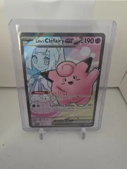 Lillie's Clefairy ex Pokemon Journey Together 173/159 Full Art Ultra Rare NM - Image 2