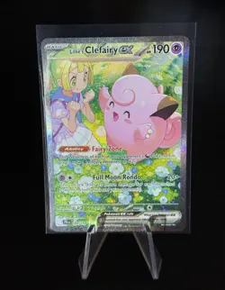 Lillie's Clefairy EX - 184/159 - Pokemon Journey Together Illustration Rare - Image 1