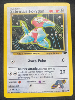 Pokemon TCG Sabrina's Porygon Gym Challenge 98/132 Regular (NM/LP) - Image 1