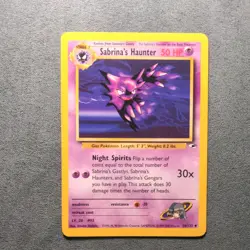 Pokemon Vintage - Gym Heroes - Sabrina's Haunter 58/132 - LP - Image 1