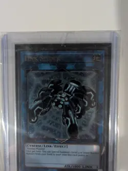 1x Yu-Gi-Oh! TCG Link Spider UTR OP07-EN002 Ultimate Rare NM Condition - Image 3