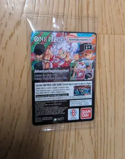 One Piece LUFFY US Voyage College Basketball Promo Card SEALED - Image 2