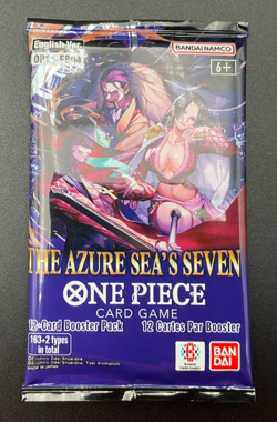 One Piece OP014-EB04 The Azure Sea's Seven TCG - DEAD PACK Sealed Lot of 6 - Image 2