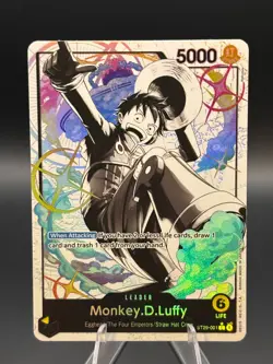 Monkey.D.Luffy ST29-001 Alt Art Leader One Piece TCG NM - Image 1