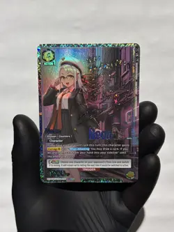 Neon 006 SR** Signed GODDESS OF VICTORY NIKKE Union Arena English - (2 Star Alt) - Image 1