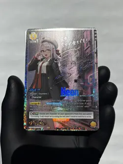 Neon 006 SR** Signed GODDESS OF VICTORY NIKKE Union Arena English - (2 Star Alt) - Image 2