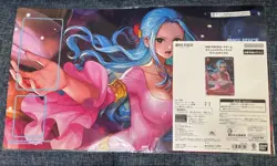 ONE PIECE Card Game Official Playmat Nefertari Vivi w/ Promo Card Limited Japan - Image 1