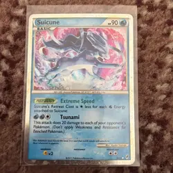 Suicune - SL11 - Pokemon Call of Legends Holo Card MP - Image 1