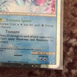 Suicune - SL11 - Pokemon Call of Legends Holo Card MP - Image 4