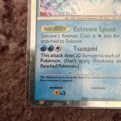 Suicune - SL11 - Pokemon Call of Legends Holo Card MP - Image 5