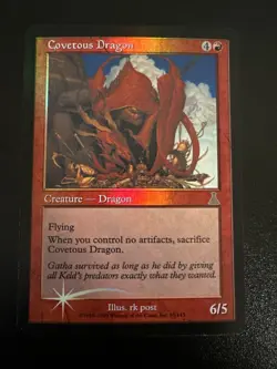 Covetous Dragon BGS 8.5 Foil English Urza's Destiny Card #4114 - Image 1