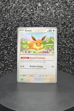 Eevee 74 - 074/131 *NM* Pokemon Scarlet & Violet Prismatic Evolutions Card - Image 1