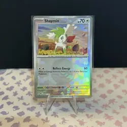 Pokemon Card Shaymin 087/131 Poke Ball Reverse Holo Prismatic Evolutions NM - Image 1