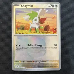 Pokemon Card Shaymin 087/131 Poke Ball Reverse Holo Prismatic Evolutions NM - Image 2
