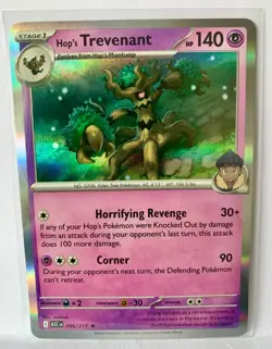 Hop's Trvenant 096/217 Holo Card - Ascended Heroes Set - Pack Fresh - Image 1