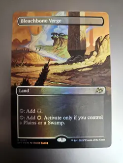 Magic the Gathering #371 Bleachbone Verge Foil - Image 1