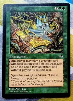 Aluren - Tempest - Magic the Gathering - Vintage 1997 WOTC!! - Image 1