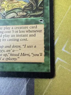 Aluren - Tempest - Magic the Gathering - Vintage 1997 WOTC!! - Image 5