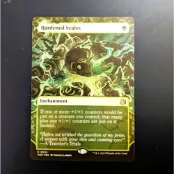 Hardened Scales *Foil NM, MTG Wilds of Eldraine: Enchanting Tales (WOT) #55 - Image 1
