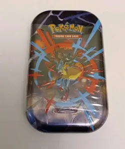 Pokemon TCG Mega Evolutions Heroes Mini Tin - Lucario - Factory Sealed - Image 3